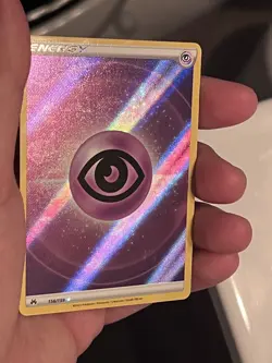 Pokemon TCG Psychic Energy (Texture Full Art) Crown Zenith 156/159 Holo Ultra 🔥 - Image 3