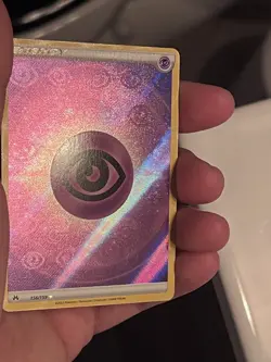 Pokemon TCG Psychic Energy (Texture Full Art) Crown Zenith 156/159 Holo Ultra 🔥 - Image 5