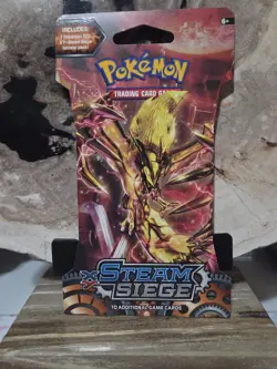 Pokemon XY Steam Siege Sleeved Booster Pack Factory Sealed - Image 1