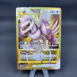 Pokemon Astral Radiance Origin Forme Palkia VSTAR 208/189 Gold Secret Rare NM - Image 1