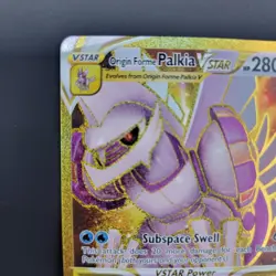 Pokemon Astral Radiance Origin Forme Palkia VSTAR 208/189 Gold Secret Rare NM - Image 4