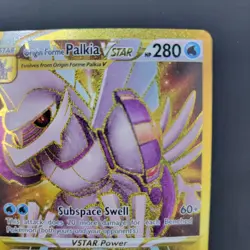 Pokemon Astral Radiance Origin Forme Palkia VSTAR 208/189 Gold Secret Rare NM - Image 5