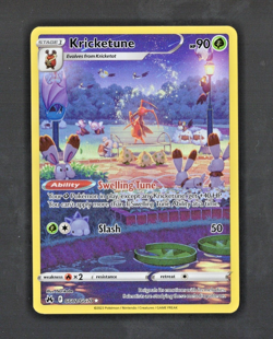 Pokemon TCG Kricketune GG02/GG70 Crown Zenith Galarian Gallery Holo - NM/MT - Image 1