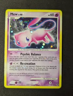 Pokemon TCG Mew 15/132 Secret Wonders Holo NM- HOLO BLEED - Image 1