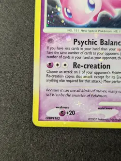 Pokemon TCG Mew 15/132 Secret Wonders Holo NM- HOLO BLEED - Image 5