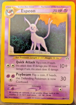 Espeon 20/75 Neo Discovery Regular - LP - Pokemon TCG - Image 1