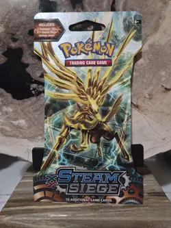 Pokemon XY Steam Siege Sleeved Booster Pack Factory Sealed - Image 1