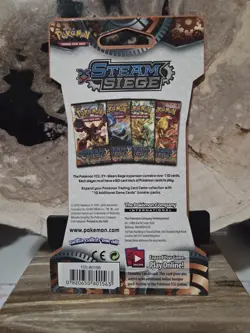 Pokemon XY Steam Siege Sleeved Booster Pack Factory Sealed - Image 2