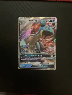 Lapras GX 35/149 Ultra Rare Pokemon SM Base Set NM - Image 1