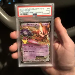 Mewtwo EX - 54/99 - Celebrations Classic Collection Pokemon - PSA 9 - Image 1
