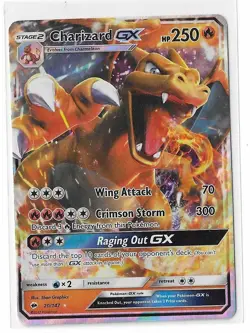 Pokemon TCG Charizard GX 20/147 Burning Shadows Ultra Rare LP - Image 1