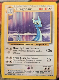 Dragonair 018/102 Base Set Regular - LP - Pokemon TCG - Image 1