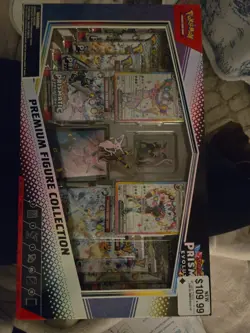 Pokemon TCG Prismatic Evolutions Premium Figure Collection Box New Sealed - Image 1