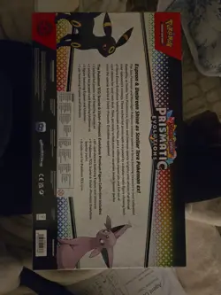 Pokemon TCG Prismatic Evolutions Premium Figure Collection Box New Sealed - Image 2