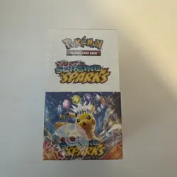 Pokemon, Surging Sparks Half Booster Box (18 Packs), New & Sealed - Image 1