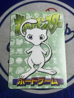 RARE Holo Pokemon Prism Foil Sticker Pikachu Raichu Japan Vintage Mew On Back - Image 2