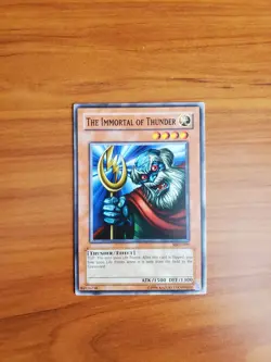 The Immortal of Thunder - Yugioh Metal Raiders Unlimited MRD-099 - NM - Image 1