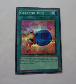 Graceful Dice EDS-002 (Secret Rare, Unlimited, Near Mint / NM) Yugioh - Image 1