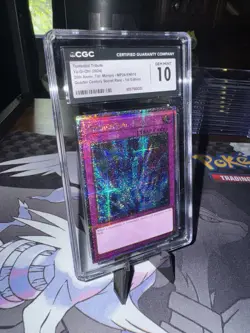 Yugioh 25th Ann. Torrential Tribute 1st QCSR Secret Rare MP24 Grade 10 POP 2 💎 - Image 2