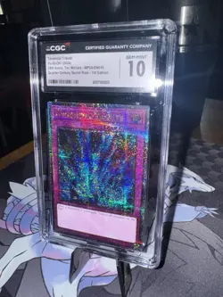 Yugioh 25th Ann. Torrential Tribute 1st QCSR Secret Rare MP24 Grade 10 POP 2 💎 - Image 3