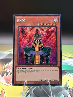 Yu-Gi-Oh! Jinzo PSV-EN000 25th Anniversary Secret Rare NM - Image 1