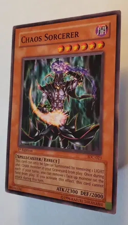 Yu-Gi-Oh! Chaos Sorcerer IOC-023 Invasion of Chaos 1st Edition (2004) Near Mint - Image 3