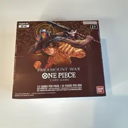 One Piece TCG: Paramount War OP-02 English Ver. Booster Box WAVE 1 Red Bottom! - Image 1