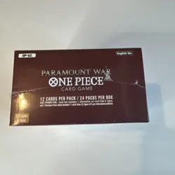 One Piece TCG: Paramount War OP-02 English Ver. Booster Box WAVE 1 Red Bottom! - Image 4
