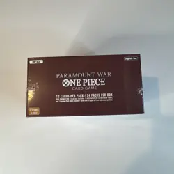 One Piece TCG: Paramount War OP-02 English Ver. Booster Box WAVE 1 Red Bottom! - Image 5