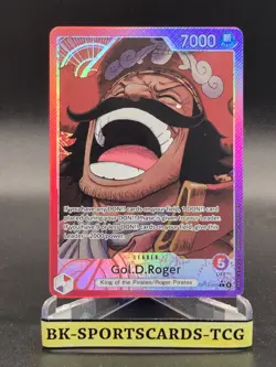 One Piece Carrying On His Will : Gol.D.Roger OP13-003 Alt Art Leader English - Image 1