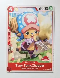 Tony Tony Chopper ST21- 008 LD01 Learn Together Strawhat Stamp One Piece TCG NM - Image 1