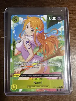 English One Piece TCG Nami (Full Art) ST29-008 C Starter Deck 29 (EGGHEAD) NM - Image 1