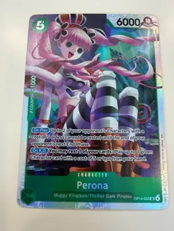 Perona Op14-033 SR - NM Foil - The Azure Sea’s Seven ENGLISH - Image 1