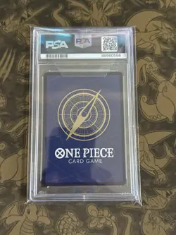 One Piece TCG OP06-118 SEC Roronoa Zoro Manga Art PSA 10 Wings Of The Captain EN - Image 2