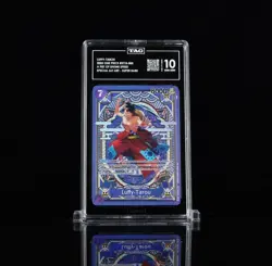 2025 ONE PIECE OP11-A FIST OF DIVINE SPEED #005 LUFFY-TAROU TAG 10 - Image 1