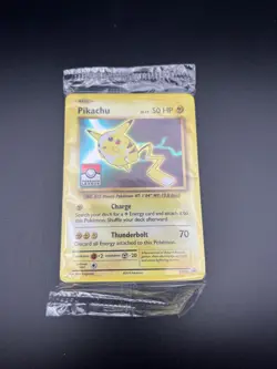 Pokemon TCG Pikachu Xy202 Black Star Promo Pack Sealed 10 Cards - Image 1