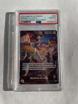 Monkey.D.Luffy PSA Magazine promo card OP05-060 One Piece - Image 1