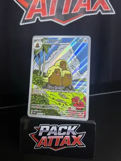 Pokemon TCG Surging Sparks Alolan Dugtrio Card 208/191 Illustration Rare - Image 1