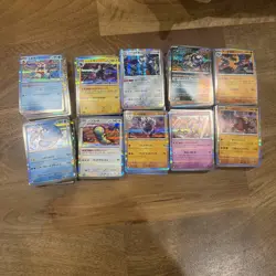 POKEMON 500 + HOLO RARE ONLY Card Lot Years 2020+ JAPANESE R6 - Image 1