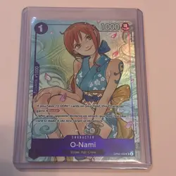 O-Nami (Illustration Box Vol.1) OP05-062 One Piece Promotion Cards Foil - Image 1
