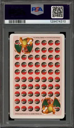Pokemon Stadium Red Playing Cards Weedle Jack of Hearts PSA 9 Mint - Image 2