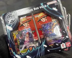 Bandai Trading Card Games One Piece Illustration Box Vol 6 In hand FAST SHIPPING - Image 1