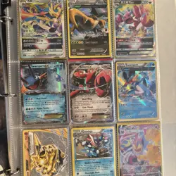 108 Pokemon Card Lot Collection Binder XY, Full Art, EX, BREAK, GX, vstar modern - Image 1