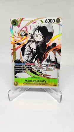 One Piece Card game Monkey D Luffy ST13-015 Parallel SR The Three Brothers Bond - Image 1