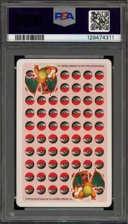 Pokemon Stadium Red Playing Cards Kakuna Queen of Hearts PSA 10 Gem Mint - Image 2