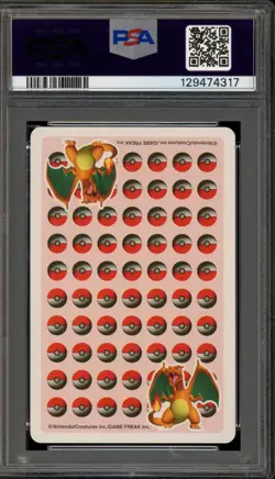 Pokemon Stadium Red Playing Cards Machamp King of Clubs PSA 9 Mint - Image 2