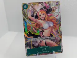 Nami (Alt Art) OP14-031 SR The Azure Sea's Seven ONE PIECE Card Game Japanese NM - Image 1