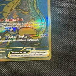 Pokemon TCG Miraidon EX Scarlet & Violet Paldean Fates Hyper Rare Card 243/091 - Image 4