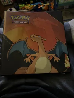 Pokemon Charizard Ultra Pro 9-Pocket Full-View trading cards Binder 20 Pgs 2015 - Image 1
