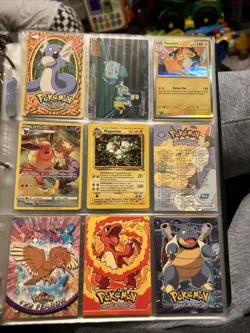 Pokemon Charizard Ultra Pro 9-Pocket Full-View trading cards Binder 20 Pgs 2015 - Image 4